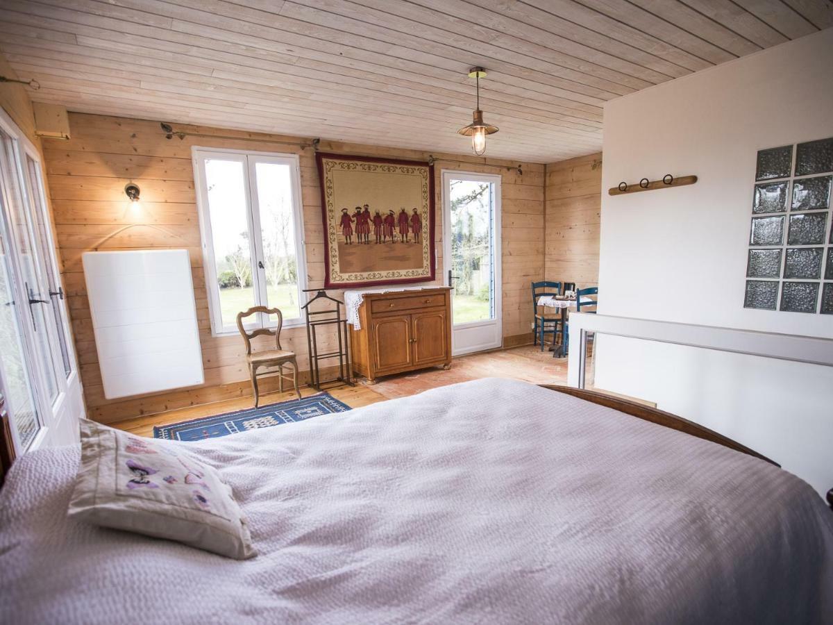 แมซง เดอ แกร์ซาโลมง Bed & Breakfast เทรเกิงก์ ภายนอก รูปภาพ